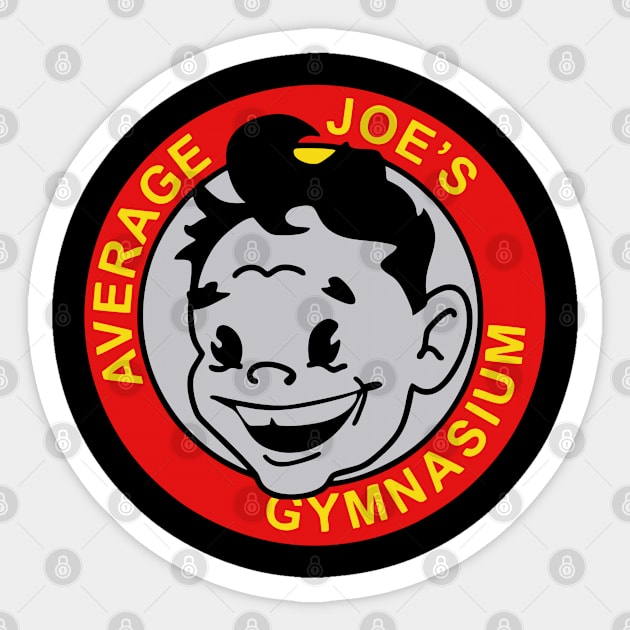 Average Joes Gymnasium Sticker by Sassy The Line Art